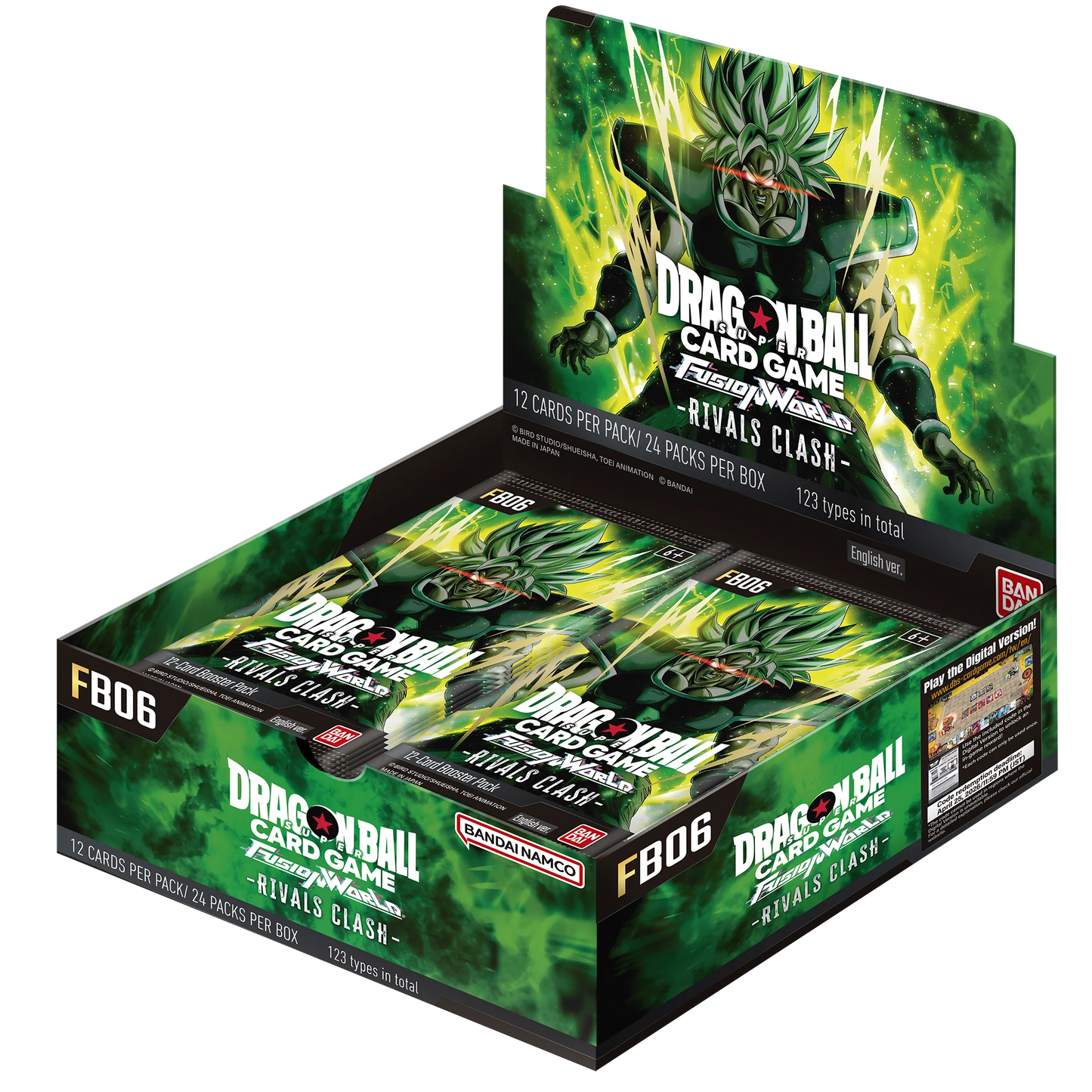 Dragon Ball Super Card Game - Fusion World - Rivals Clash - Booster Box (24 Packs) *PREORDER*
