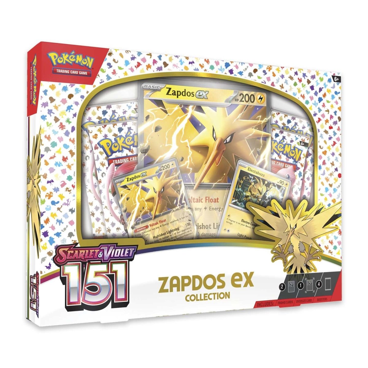 Pokemon TCG - Scarlet & Violet - 151 - Zapdos ex