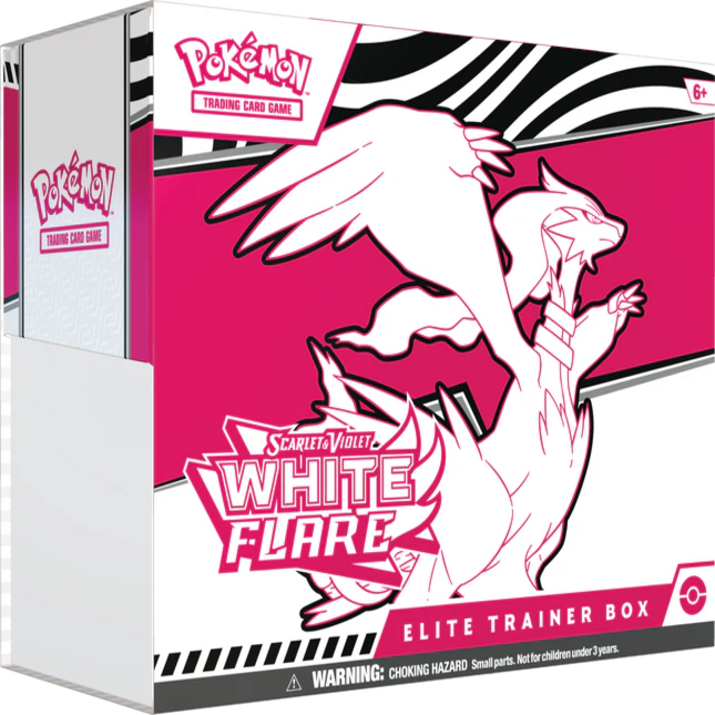 Pokemon TCG - Scarlet & Violet - White Flare - Elite Trainer Box