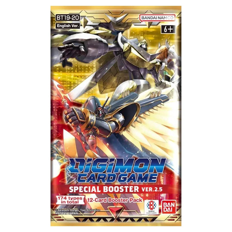 Digimon Card Game - BT19-20 - Special Booster Ver.2.5 - Booster Pack Frostbite Cards Digimon Card Game - BT19-20 - Special Booster Ver.2.5 - Booster Pack Frostbite Cards