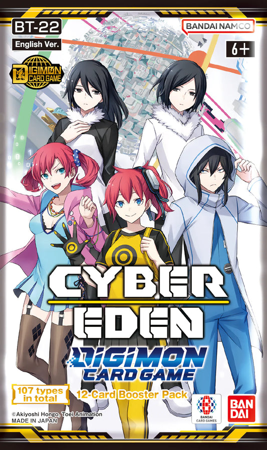 Digimon Card Game - B22 - Cyber Eden - Booster Pack *PREORDER*