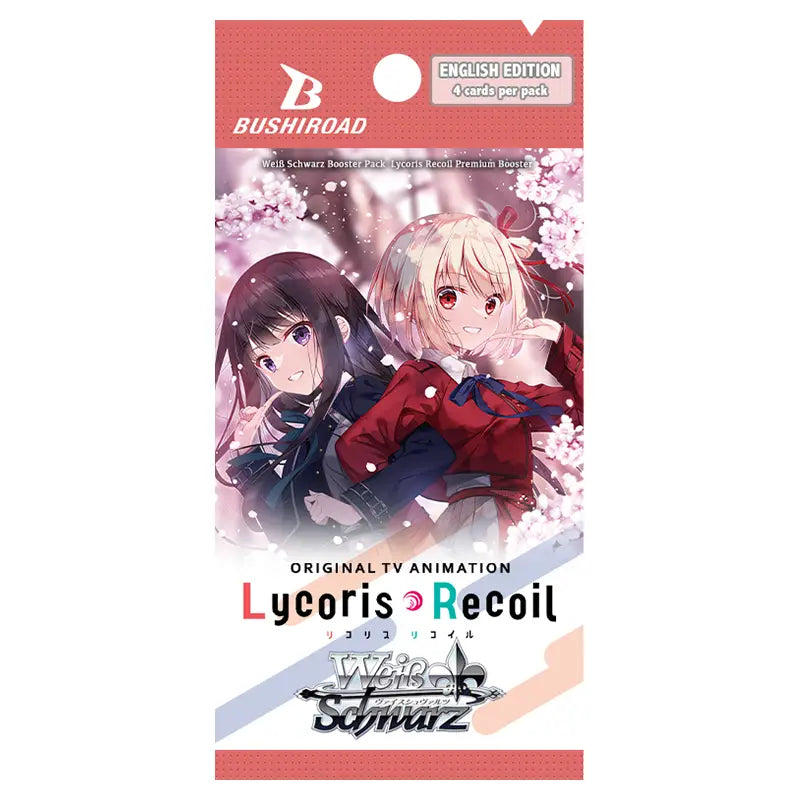 Weiss Schwarz - Lycoris Recoil - Premium Booster Pack *PREORDER*