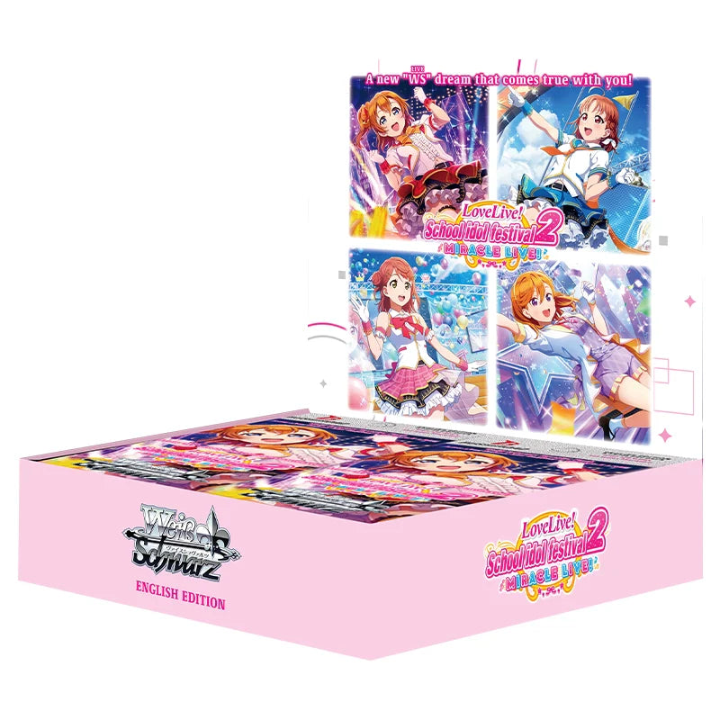 Weiss Schwarz - Love Live School Idol Festival 2 Miracle Live! - Booster Box (16 Packs)