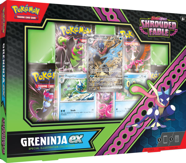Pokemon TCG - Scarlet & Violet - Shrouded Fable - EX Special Collection - Greninja