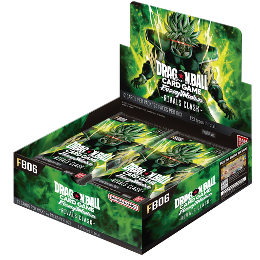 Dragon Ball Super Card Game - Fusion World - Rivals Clash - Booster Box (24 Packs) *PREORDER*