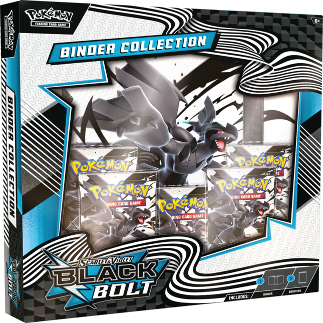 Pokemon TCG - Scarlet & Violet - Black Bolt - Binder Collection (Zekrom)