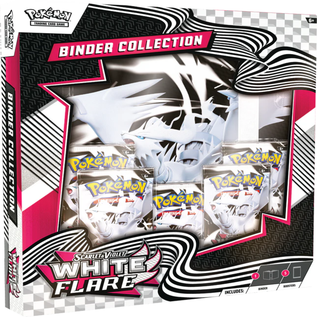 Pokemon TCG - Scarlet & Violet - White Flare - Binder Collection (Reshiram)