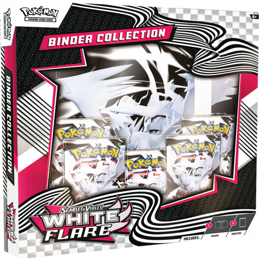 Pokemon TCG - Scarlet & Violet - White Flare - Binder Collection (Reshiram)