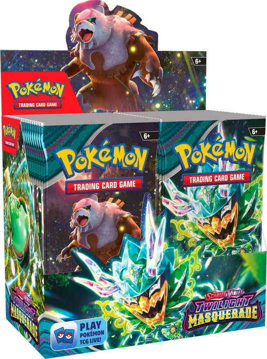 Pokemon TCG - Scarlet & Violet - Twilight Masquerade - Booster Box