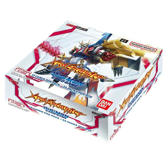 Digimon Card Game - BT10 - Xros Encounter Booster Box (24 Packs)