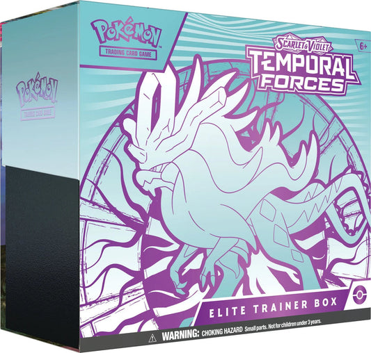 Pokemon TCG - Scarlet & Violet - Temporal Forces - Elite Trainer Box (ETB) - Walking Wake