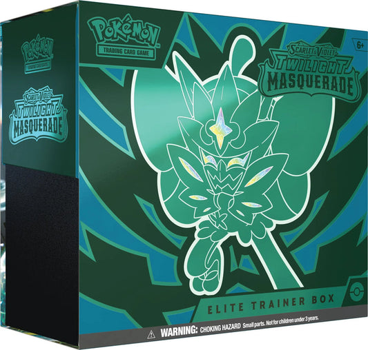 Pokemon TCG - Scarlet & Violet - Twilight Masquerade - Elite Trainer Box (ETB)