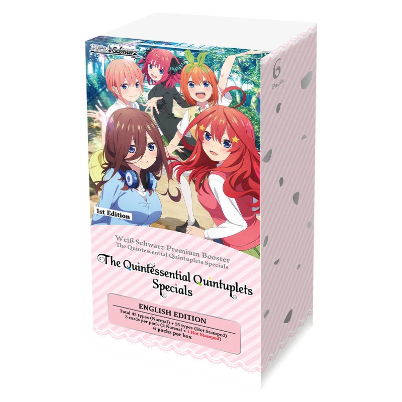 Weiss Schwarz - The Quintessential Quintuplets - Specials - Booster Box (6 Packs)